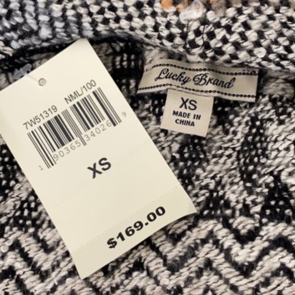 Lucky brand wool blend shrug. Sz S - Picture 16 of 16